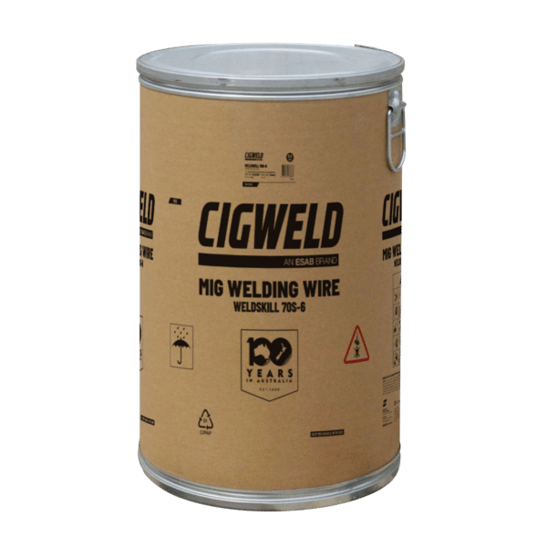 WS15 Cigweld Weldskill 70S-6 Copper Coated Solid MIG Wire 15kg / Select ...