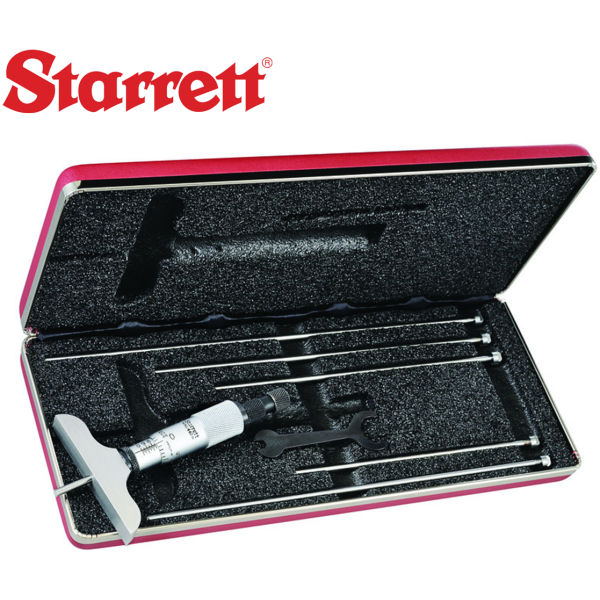 749.1BZ-6RL STARRETT, Electronic Gauge, Micrometer Depth, 0-6 " Range | Electronics