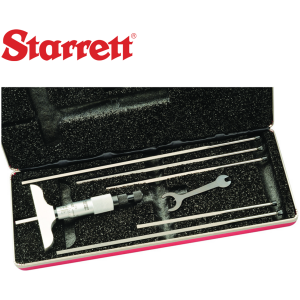 depth micrometer, starrett micrometers, depth gage, depth gauge,