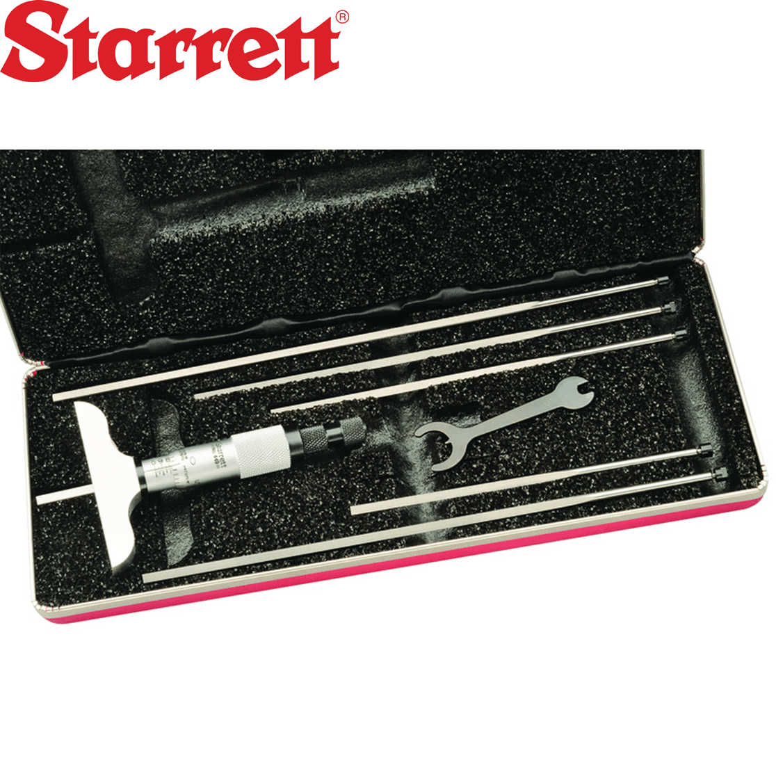 449AZ6R Starrett Micrometer Depth Gage with NonRotating Blade / Range