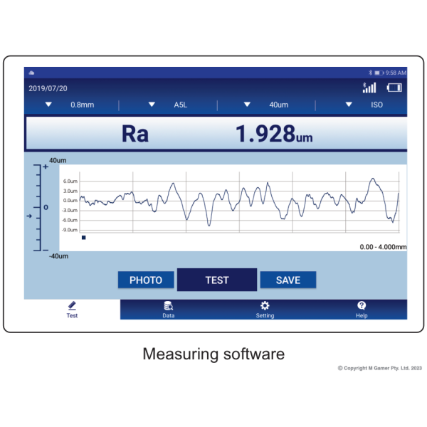 AC-SR300 Accud Roughness Tester / Range(Ra): 0.025-12.5µm – Collins ...