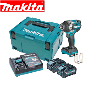 TW008GM201 Makita Cordless 1/2" Mid-Torque Pin Detent Impact Wrench Kit 40V Max Brushless