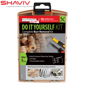 25400051 Shaviv Deburring Do It Yourself Kit 9 Pce