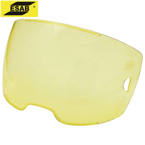0700600881 ESAB Front Cover Lens Amber suit Sentinel A60, A60 Air and A50 / 2Pk