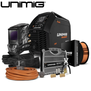 PK11092 Unimig Razor Multi Process Welder Multi 220 MIG/TIG/Stick Bundle