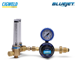 CIGWELD BLUEJET twin Argon and Argon CO2 flowmeter regulator kit 30 L/min SKU 201075