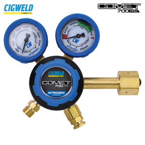 CIGWELD COMET 700 nitrogen regulator side inlet 1000kPa SKU 310801
